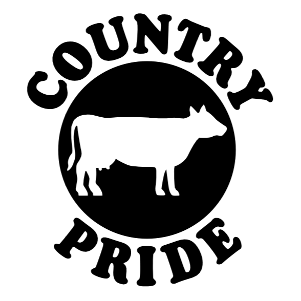 Vinyl Decal Sticker, Truck, Car, Country Pride Cow