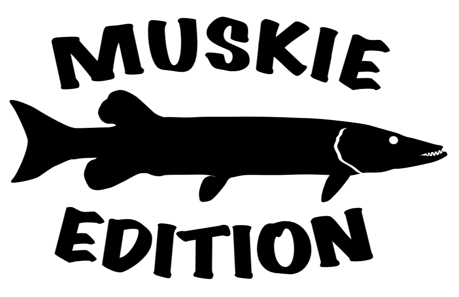 Vinyl Decal Sticker, Truck, Car, Fishing, Fish, Muskellunge, Muskie Edition 1