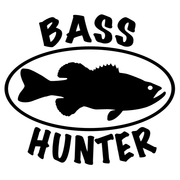 Vinyl Decal Sticker, Truck, Car, Fishing, Fish, Bass Hunter 1