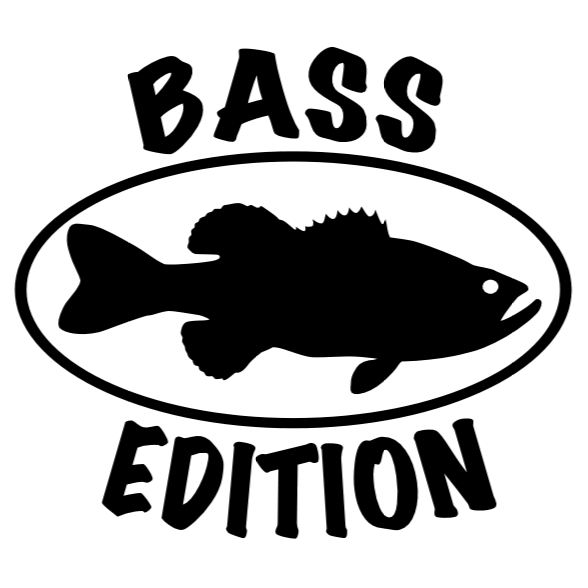 Vinyl Decal Sticker, Truck, Car, Fishing, Fish, Bass Edition 1